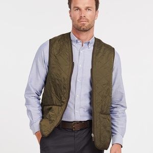Barbour Quilted Waist Coat/Zip-In Liner